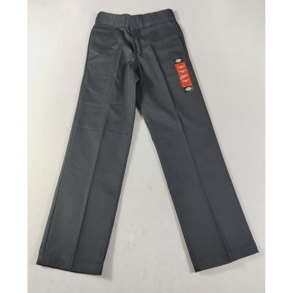 Dickies Pants Mens‎ 28 Black Chino Workwear 874 Original Fit Uniform Skater
